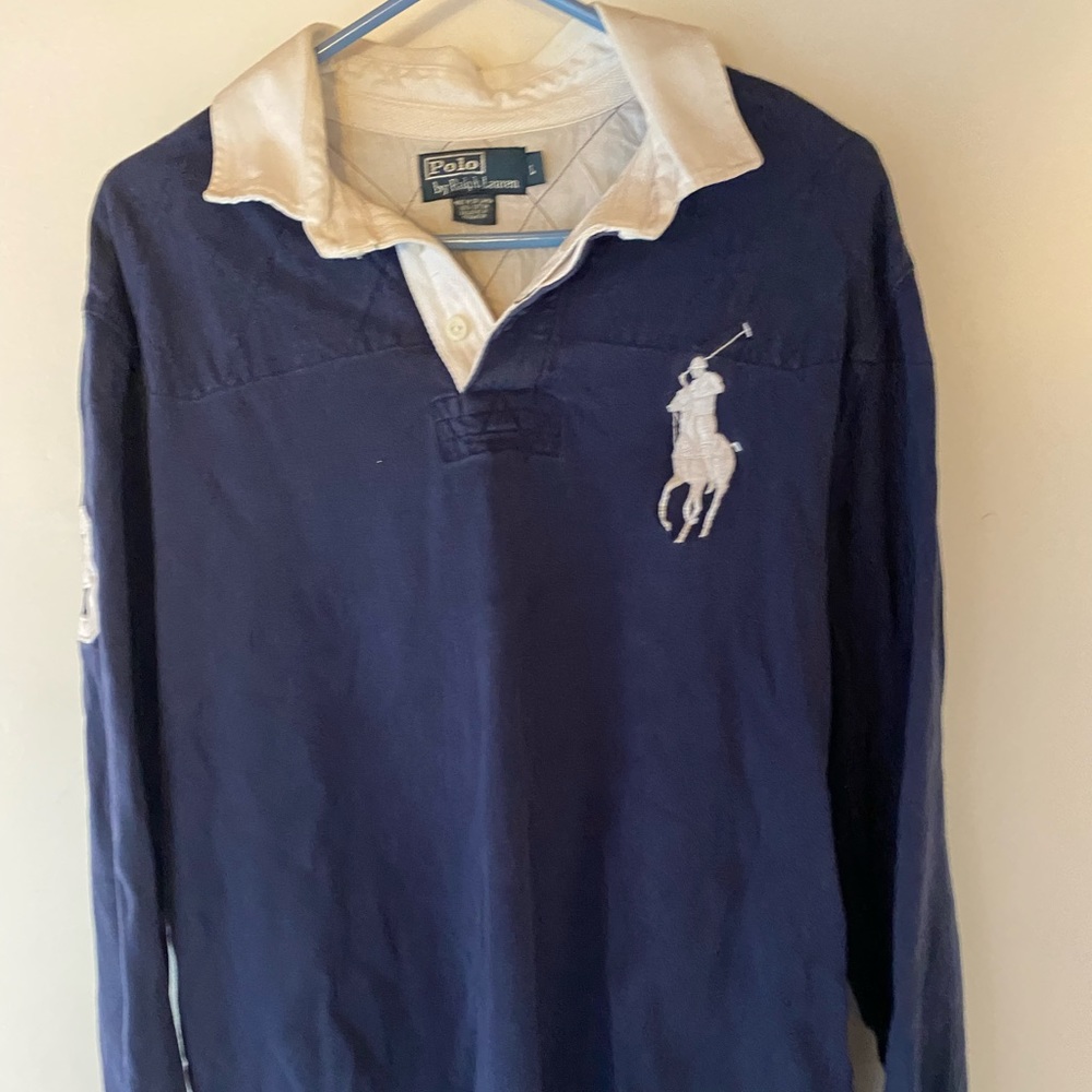 Polo Ralph Lauren rugby shirt large